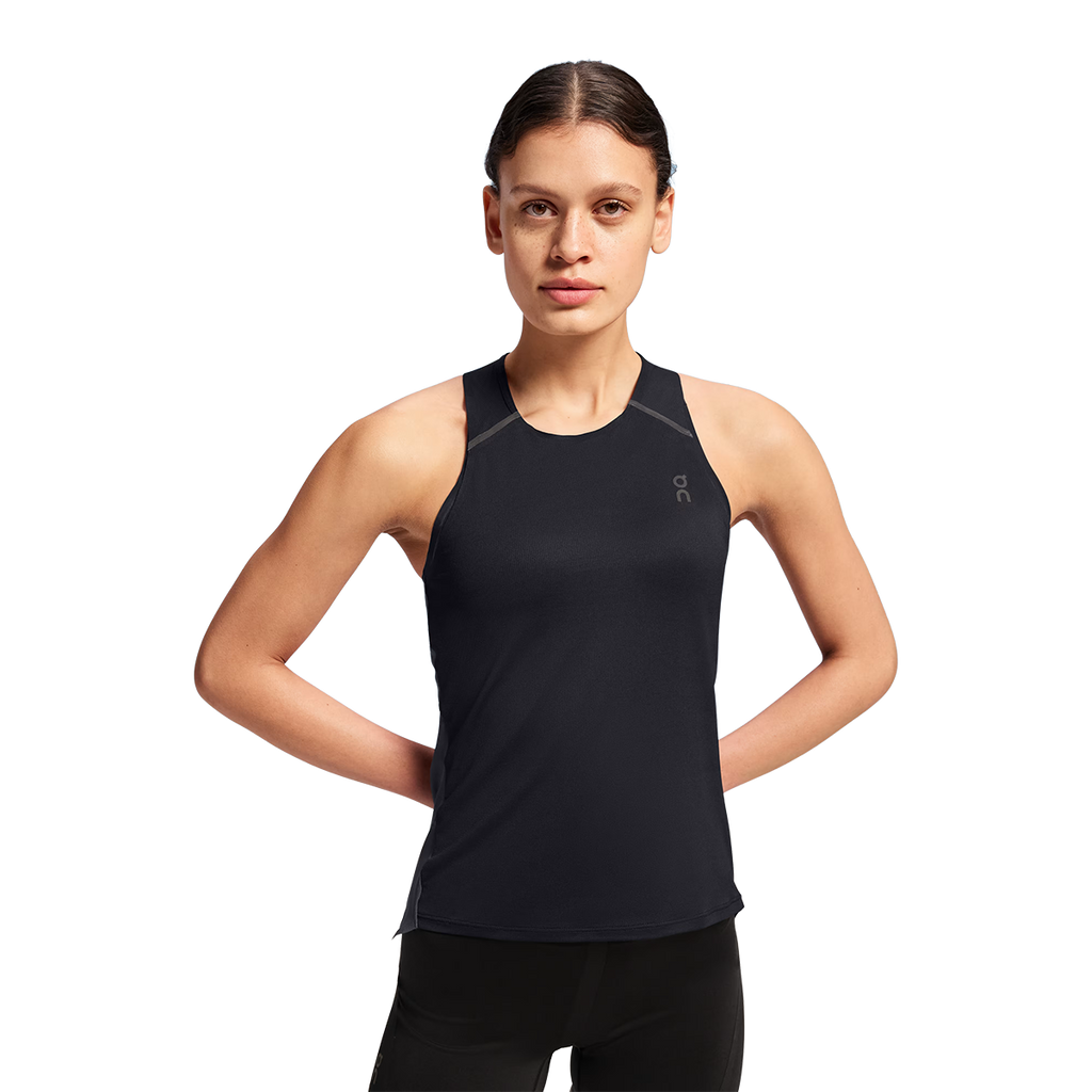 On Performance Tank Black - Eclipse — Black - Eclipse — Size Large — Front View