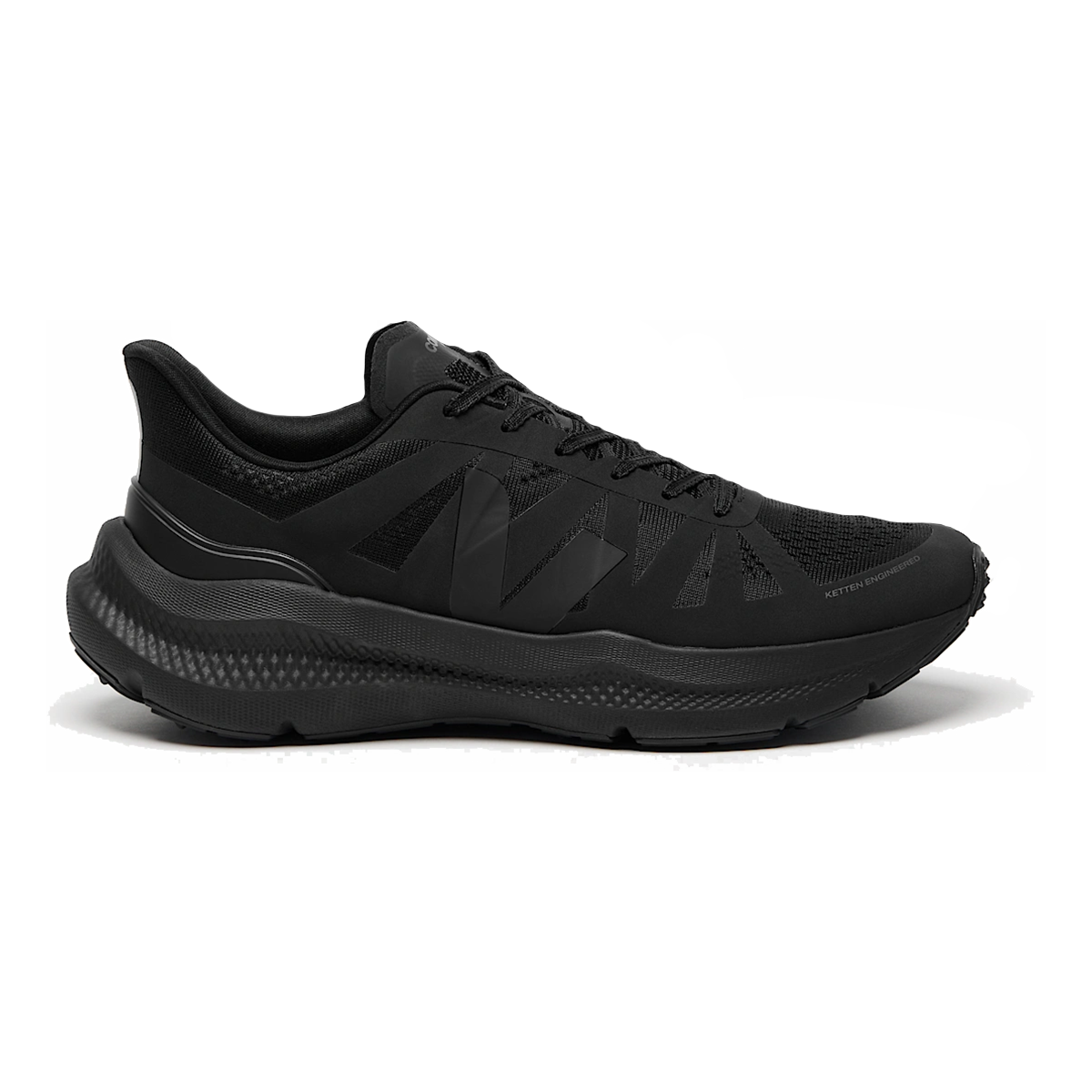 VEJA Condor 3 ADV — Full Black — Size D — Width 43 — Front View