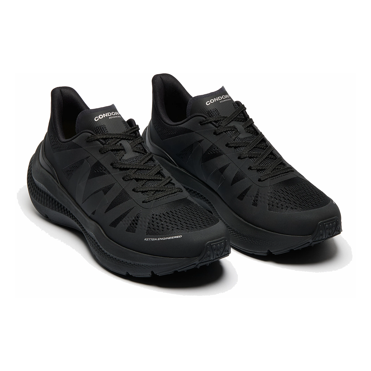 VEJA Condor 3 ADV — Full Black — Size D — Width 43 — Side View