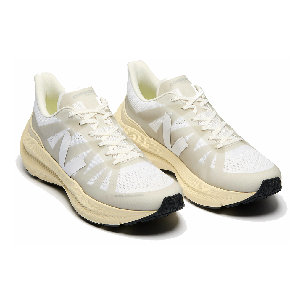 VEJA Condor 3 ADV — Full White — Size B — Width 38 — Side View