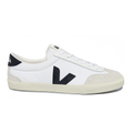 VEJA Volley — White - Black — Size D — Width 41 — Front View