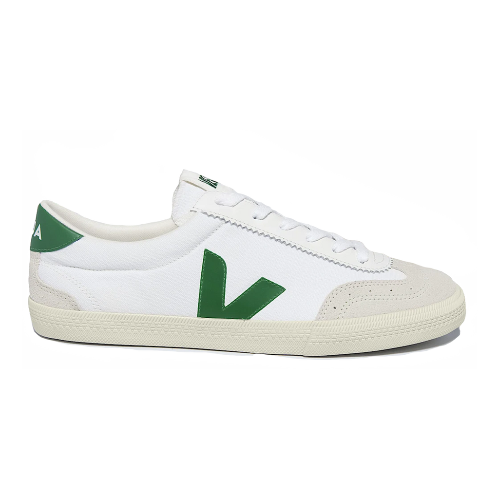VEJA Volley — White - Black — Size D — Width 41 — Detail View