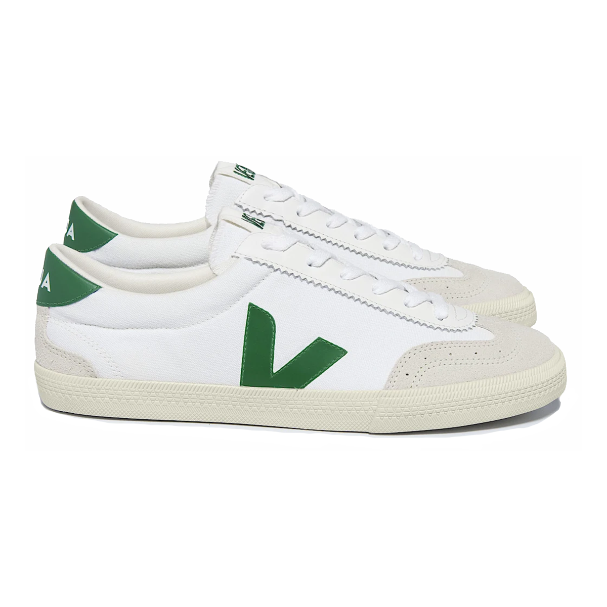 VEJA Volley — White - Black — Size B — Width 36 — Alternate View 8