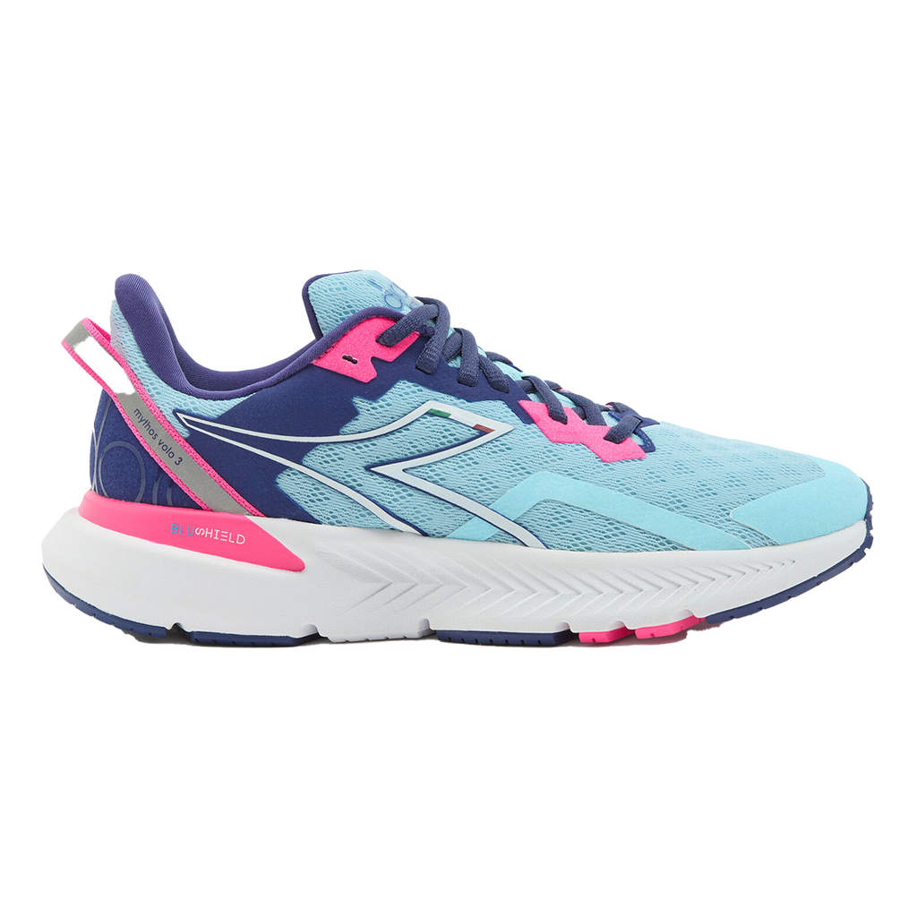 Diadora Mythos Blushield Volo 3 — Black - Whisper White — Size B — Width 10 — Alternate View 7