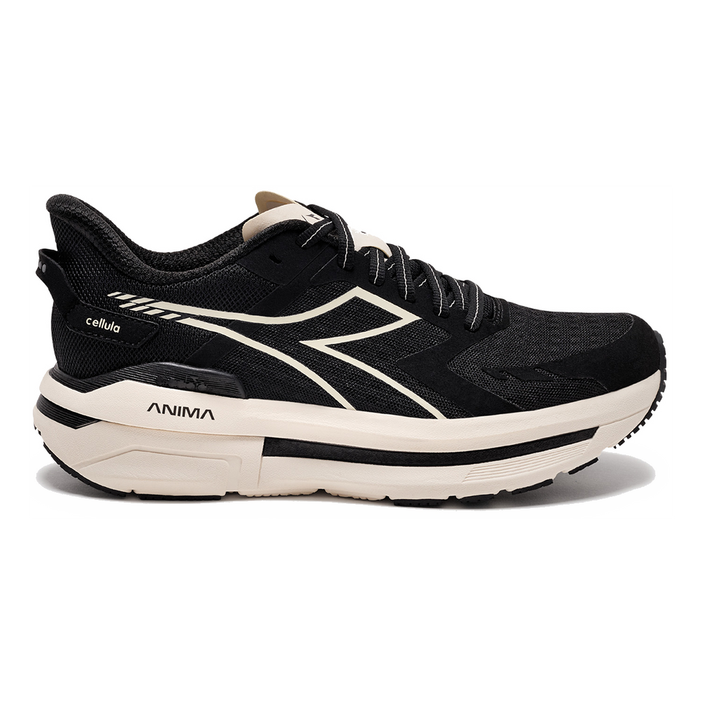 Diadora Cellula — Black - Whisper White — Size B — Width 6 — Alternate View 21