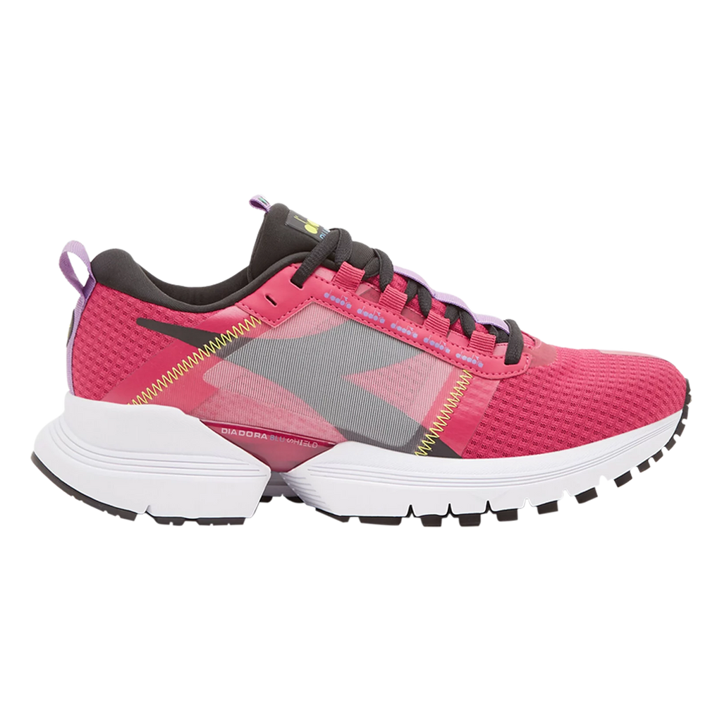 Diadora Mythos Blushield Elite Trx 2 — Jazzy - Black - Bellflower — Size B — Width 6 — Front View
