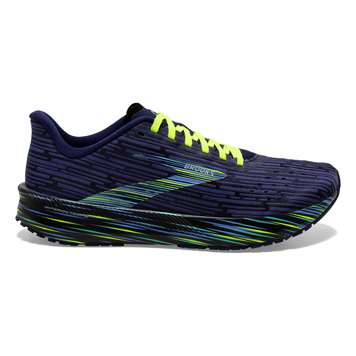Brooks Hyperion Tempo Run Boston — Navy - Nightlife - Blue — Size B — Width 6.5 — Front View