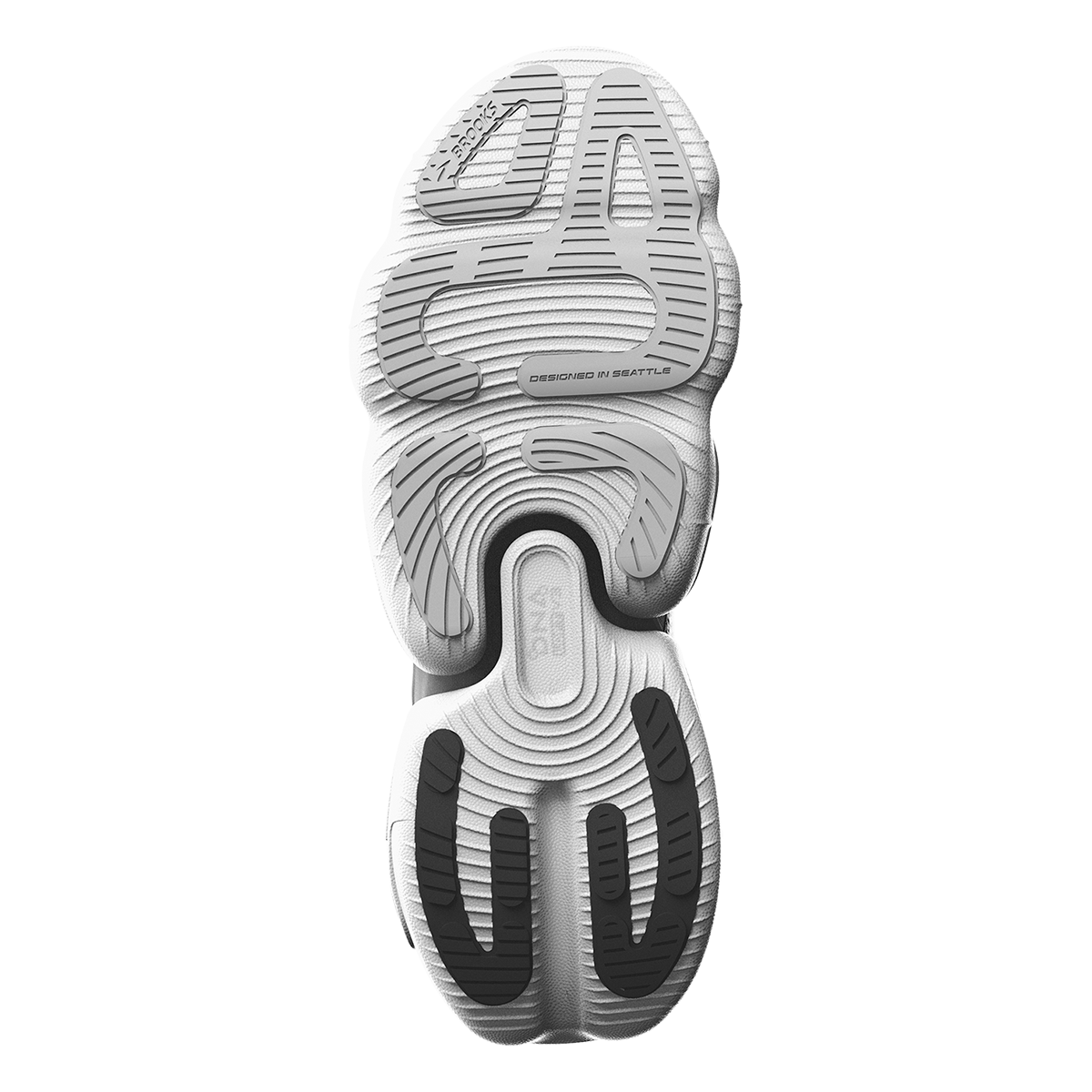 Brooks Aurora-BL — Grey - Coral - Black — Size B — Width 10.5 — Alternate View 8