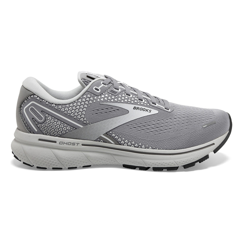 Brooks Ghost 14 — Black - Pink - Yucca — Size B — Width 8.5 — Front View