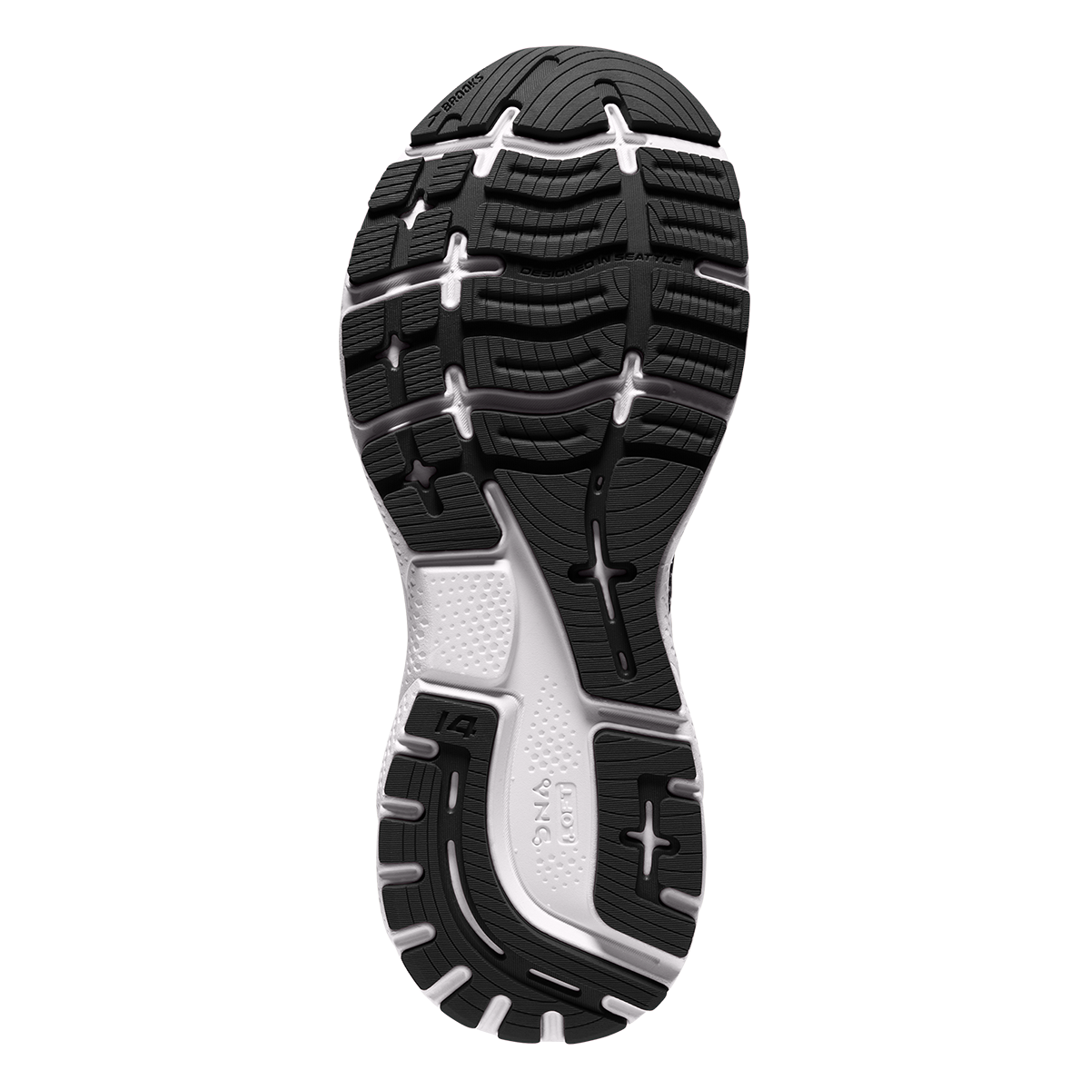 Brooks Ghost 14 — Black - Pink - Yucca — Size B — Width 8.5 — Alternate View 27