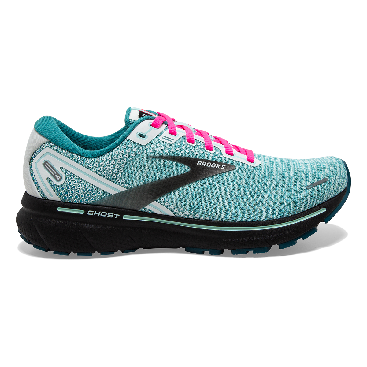 Brooks Ghost 14 — Black - Pink - Yucca — Size B — Width 8.5 — Alternate View 64