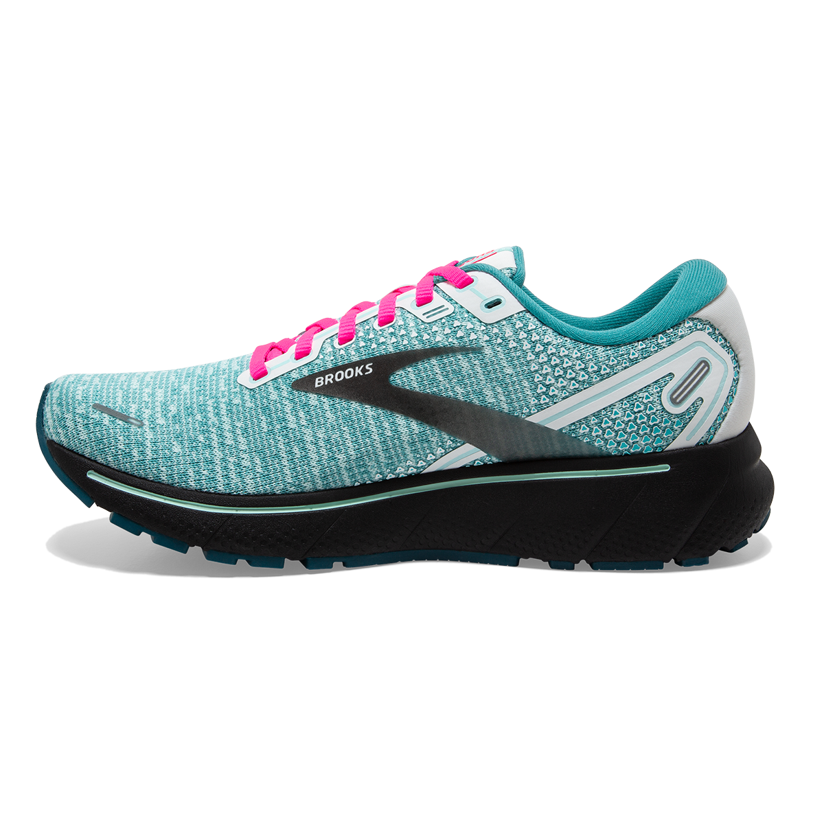 Brooks Ghost 14 — Black - Pink - Yucca — Size B — Width 8.5 — Alternate View 65