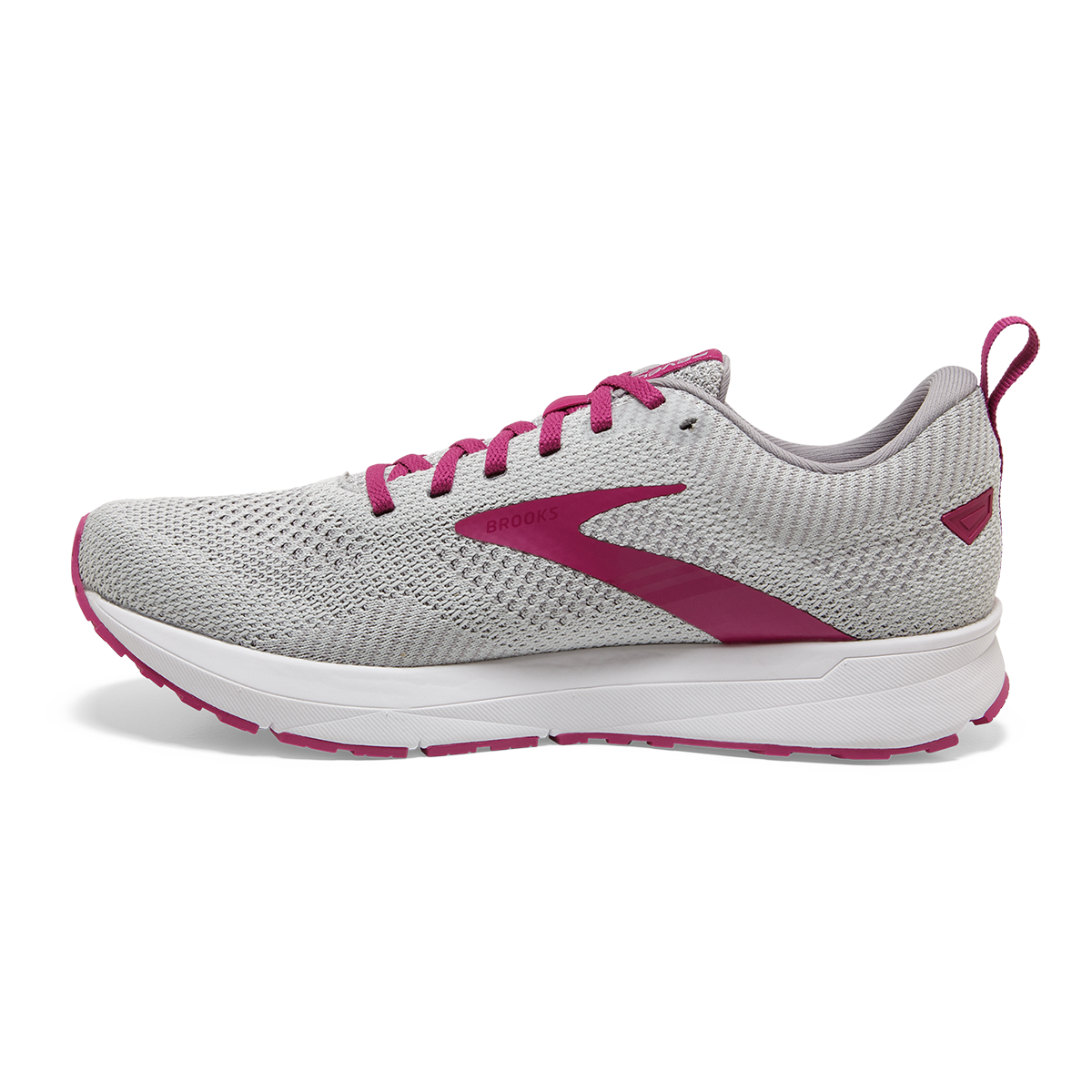 Brooks Revel 5 — Grey - White - Baton Rouge — Size B — Width 10 — Alternate View 26