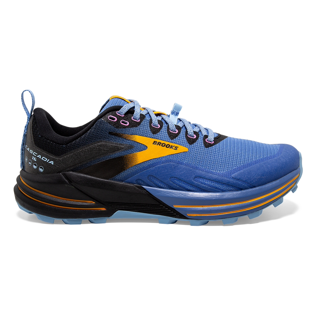Brooks Cascadia 16 — Pink - Flambe - Cobalt — Size B — Width 10 — Alternate View 13
