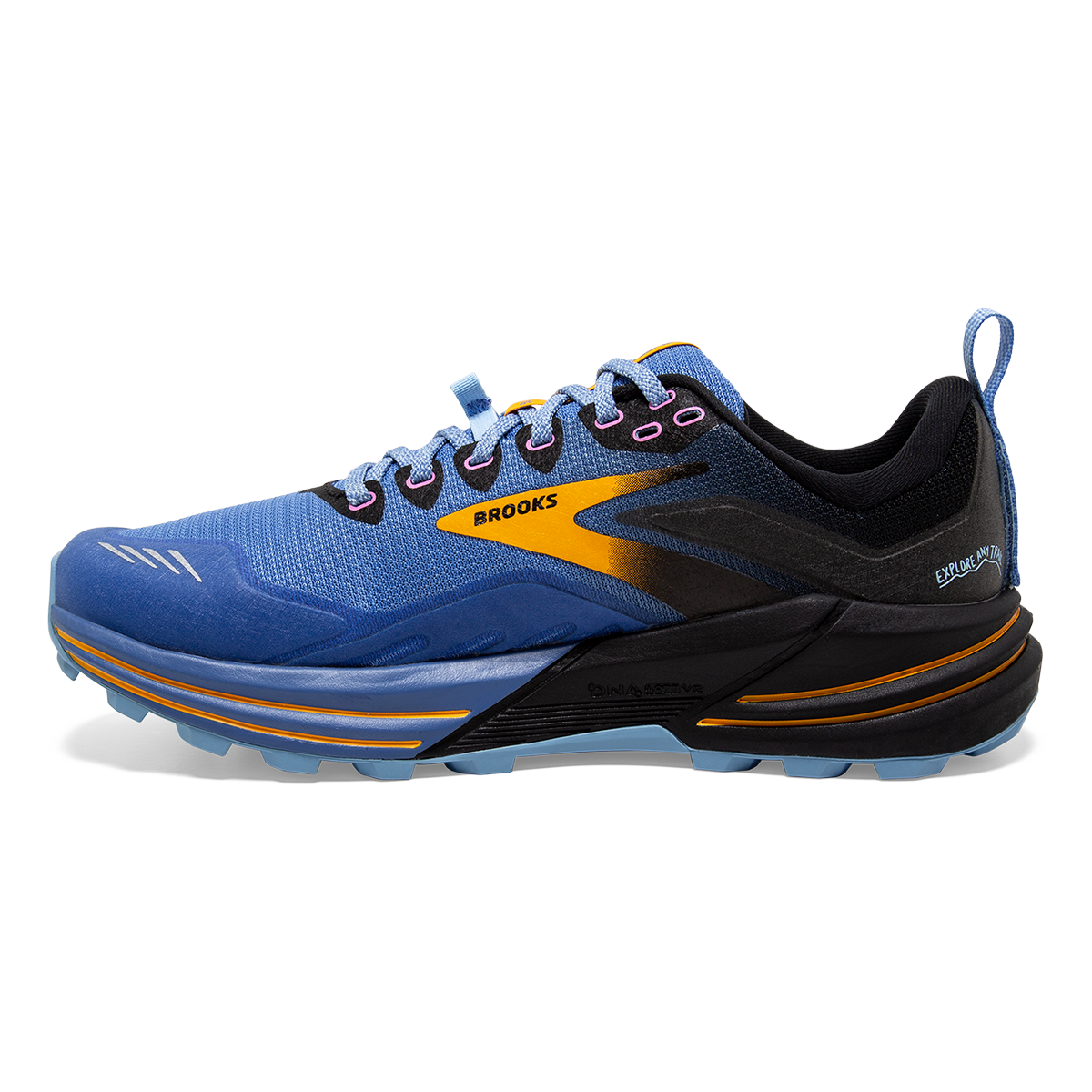 Brooks Cascadia 16 — Pink - Flambe - Cobalt — Size B — Width 10 — Alternate View 14
