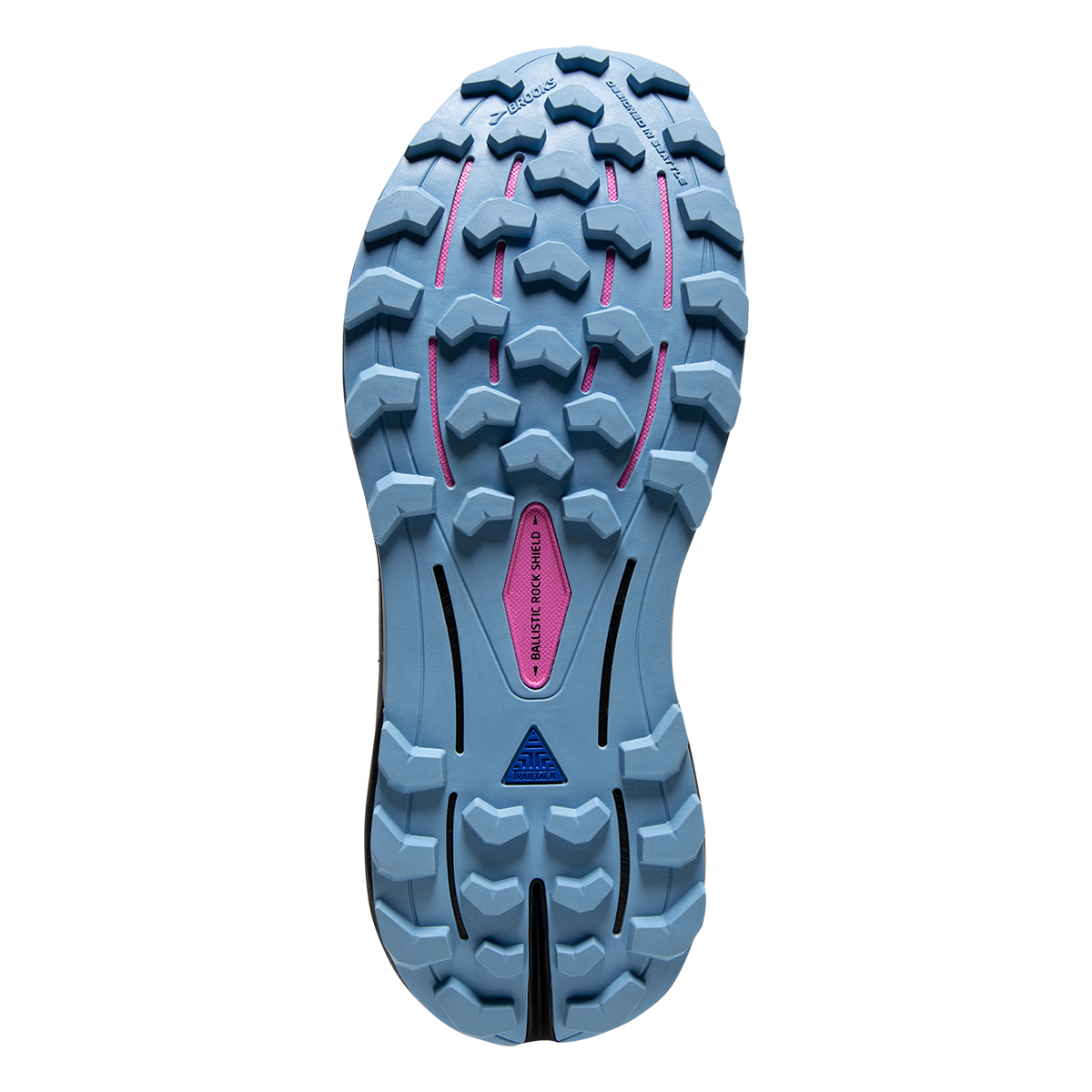 Brooks Cascadia 16 — Pink - Flambe - Cobalt — Size B — Width 10 — Alternate View 16