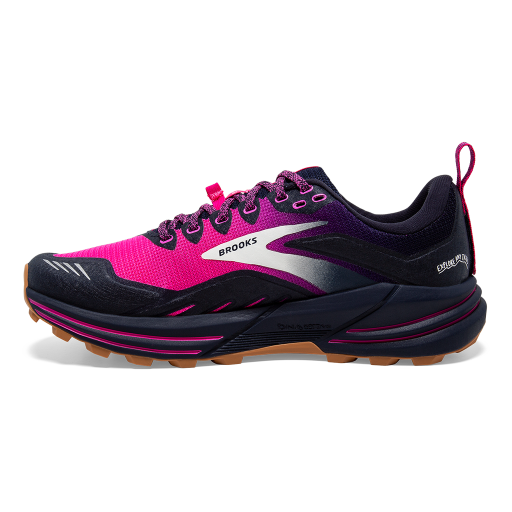 Brooks Cascadia 16 — Pink - Flambe - Cobalt — Size B — Width 10 — Alternate View 18