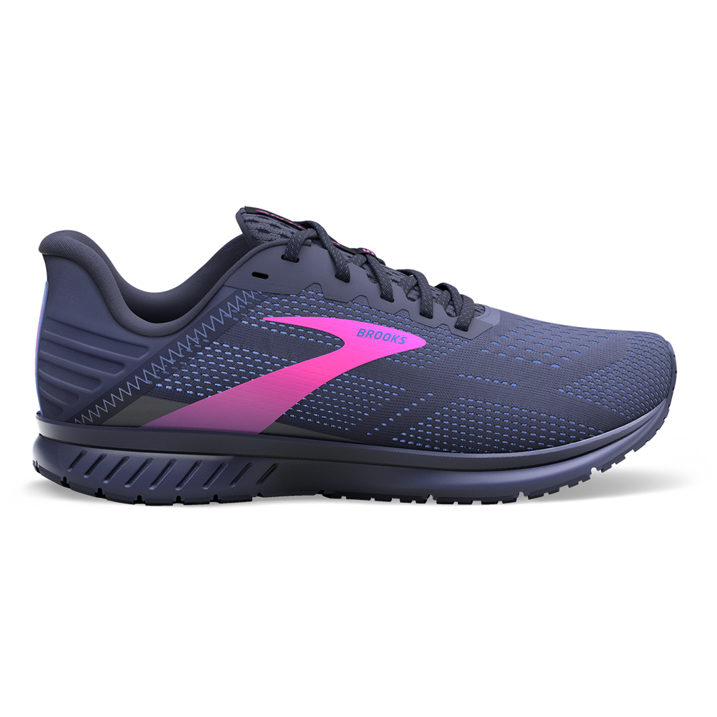 Brooks Anthem 5 — White - Silver - Lilac — Size B — Width 6.5 — Alternate View 9