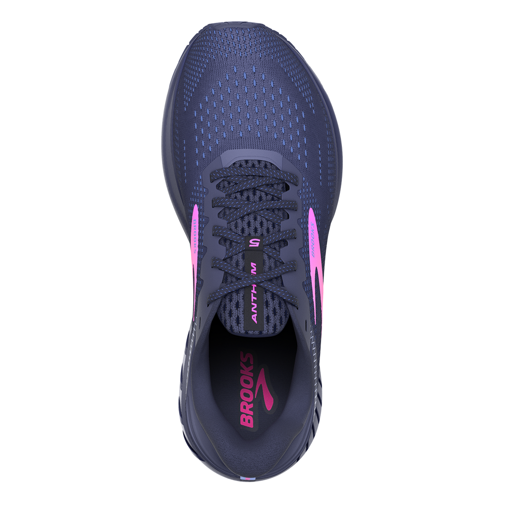 Brooks Anthem 5 — White - Silver - Lilac — Size B — Width 6.5 — Alternate View 11