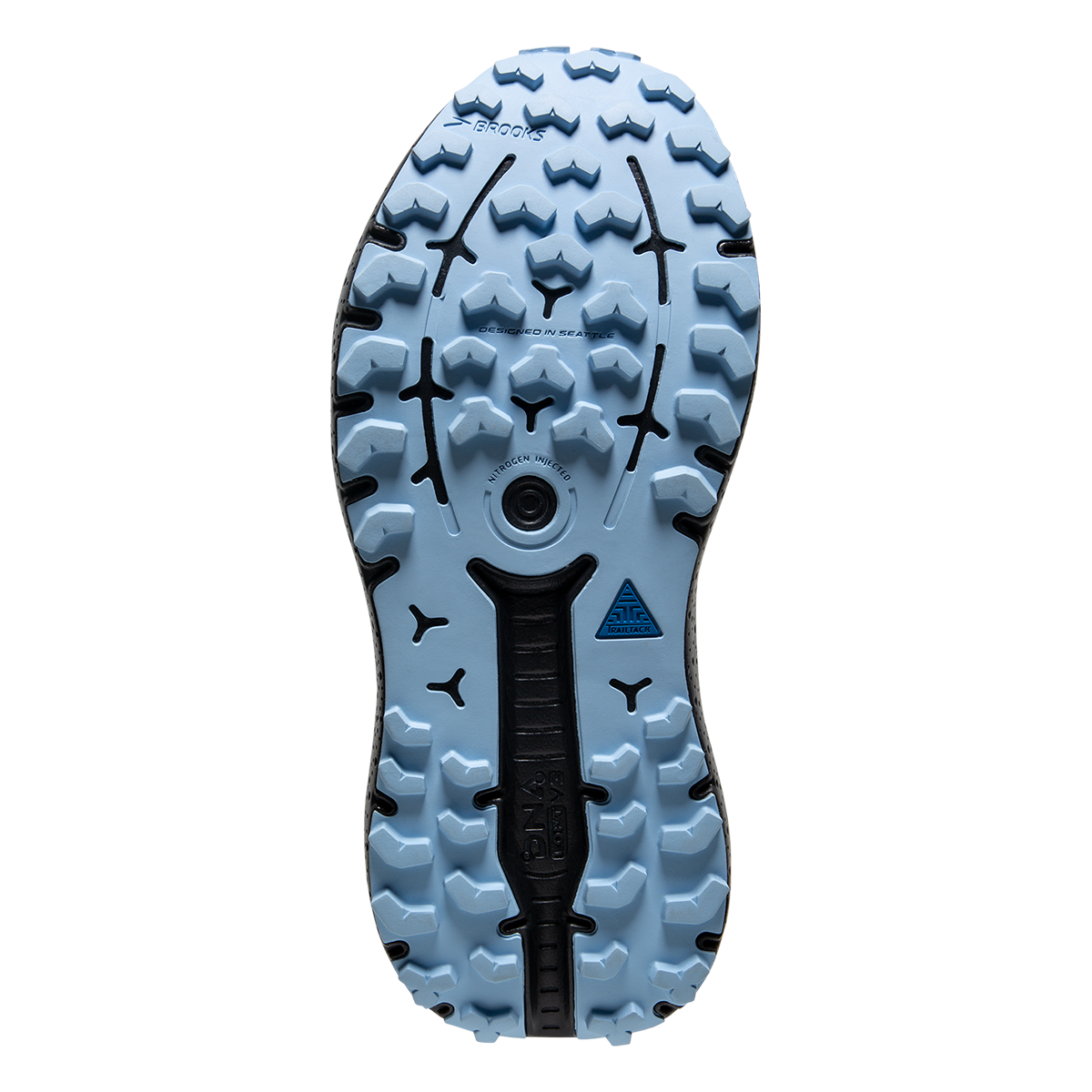 Brooks Caldera 6 — Black - Blissful Blue - Grey — Size B — Width 10 — Alternate View 8