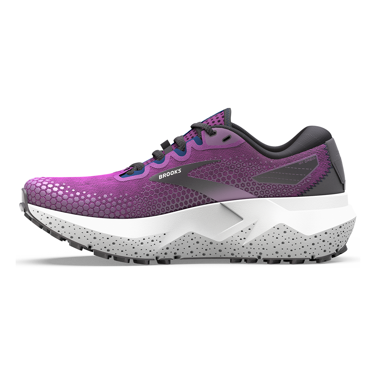 Brooks Caldera 6 — Black - Blissful Blue - Grey — Size B — Width 10 — Alternate View 30