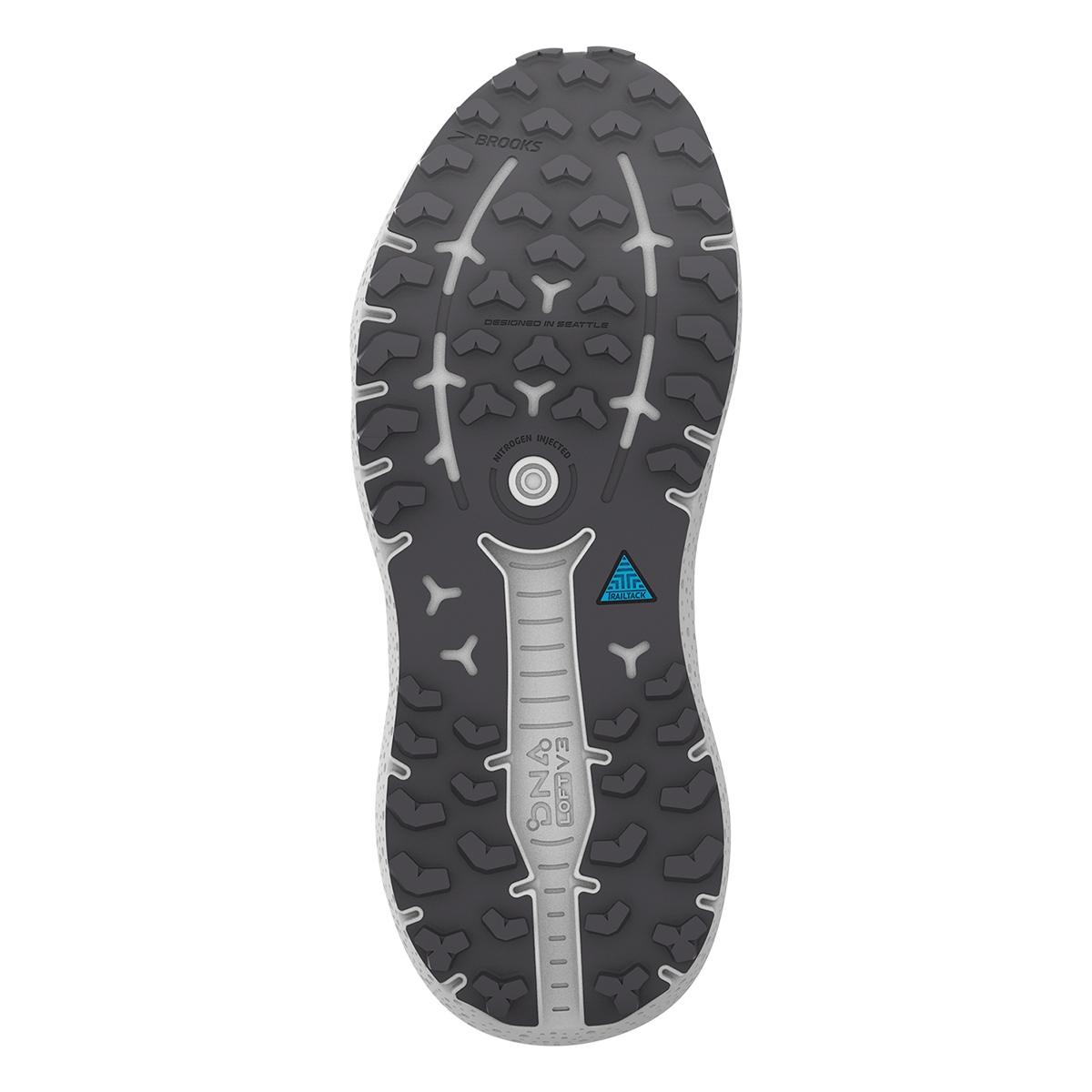 Brooks Caldera 6 — Black - Blissful Blue - Grey — Size B — Width 10 — Alternate View 32