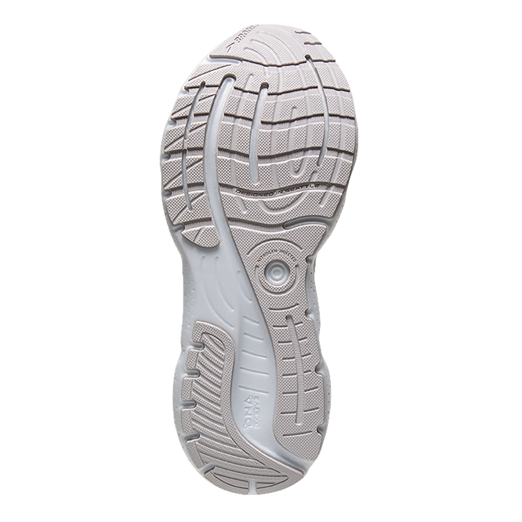 Brooks Glycerin 20 Fade — Diva Pink - Lilac - White — Size B — Width 5.5 — Top View