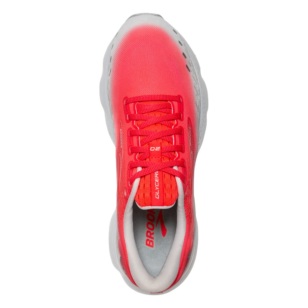 Brooks Glycerin 20 Fade — Diva Pink - Lilac - White — Size B — Width 5.5 — Alternate View 7