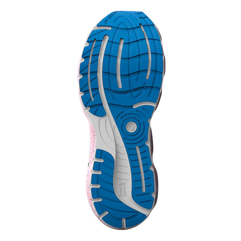 Brooks Glycerin StealthFit GTS 20 — White - Black - Cream — Size B — Width 10 — Alternate View 8