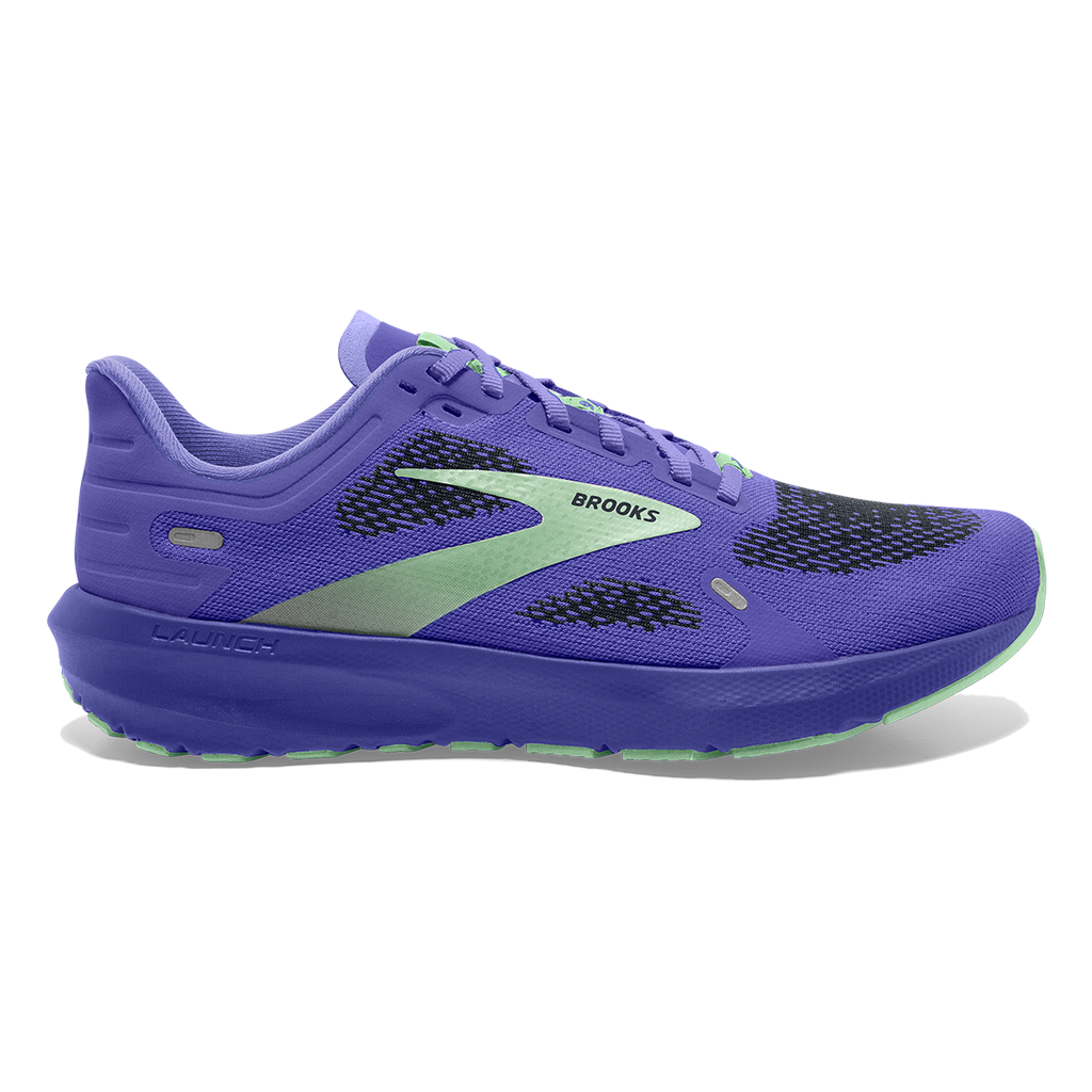 Brooks Launch 9 — Black - Ebony - Purple — Size B — Width 10 — Alternate View 9