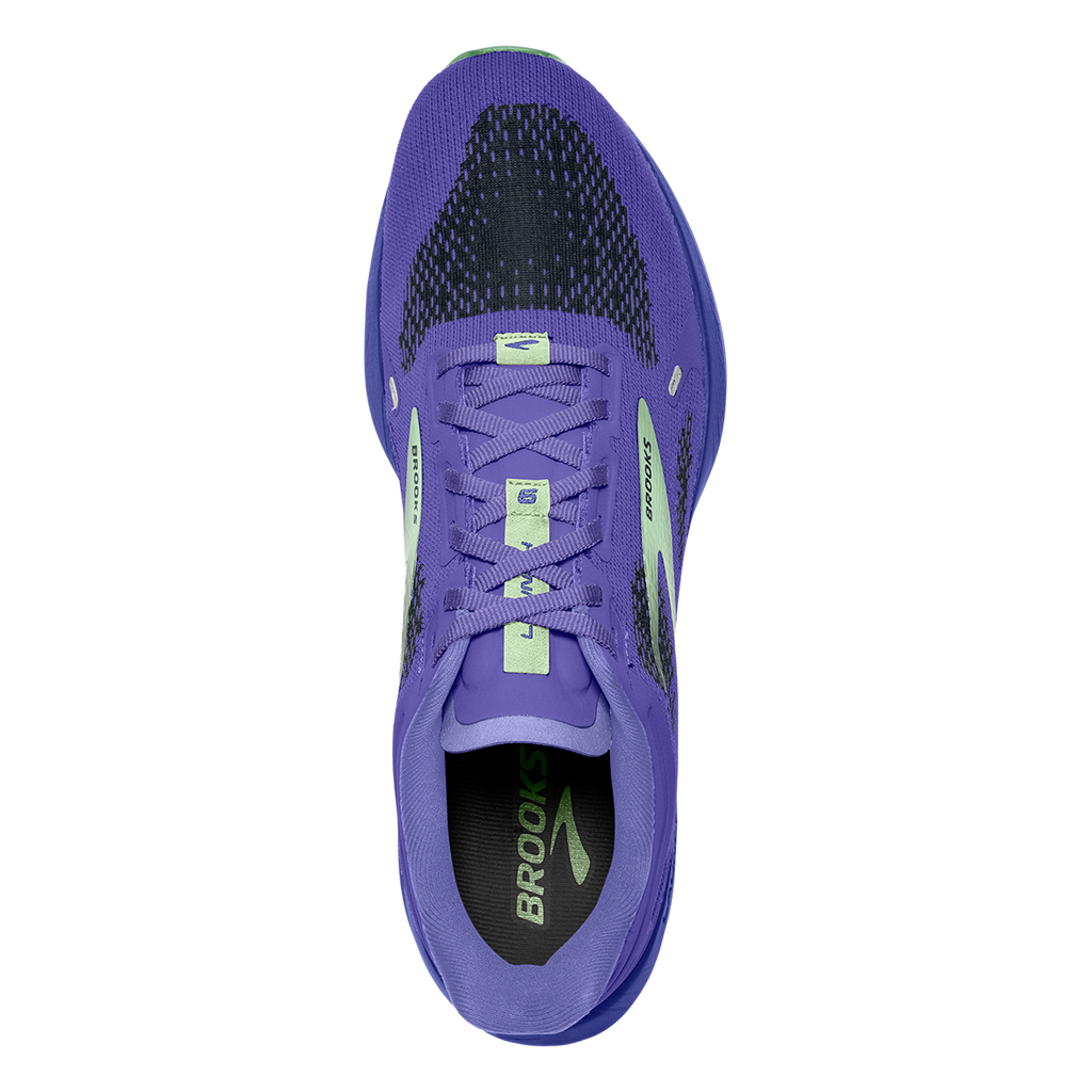 Brooks Launch 9 — Black - Ebony - Purple — Size B — Width 10 — Alternate View 11