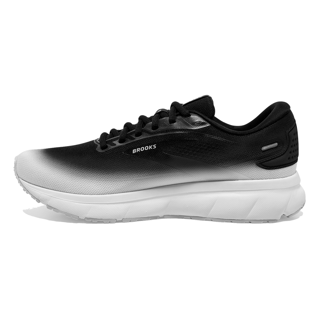 Brooks Trace 2 Fade — Black - Lilac - White — Size B — Width 5 — Side View