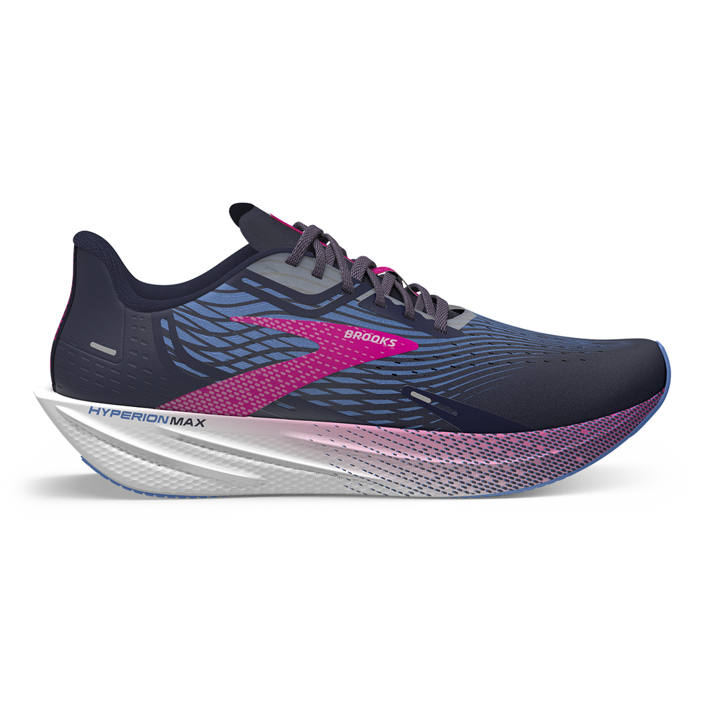 Brooks Hyperion Max — Black - Fiesta - Bellflower — Size B — Width 10.5 — Alternate View 9