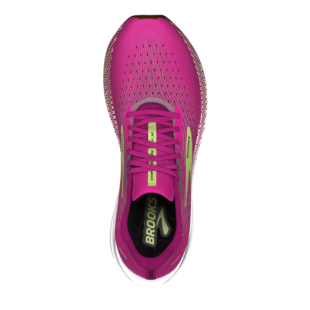 Brooks Hyperion Max — Black - Fiesta - Bellflower — Size B — Width 10.5 — Alternate View 19