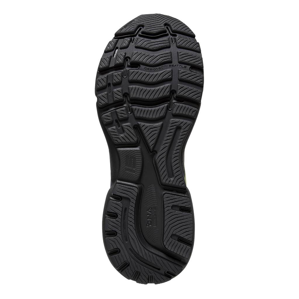 Brooks Ghost 15 Run Vision — Ebony - White - Nightlife — Size B — Width 6.5 — Alternate View 8