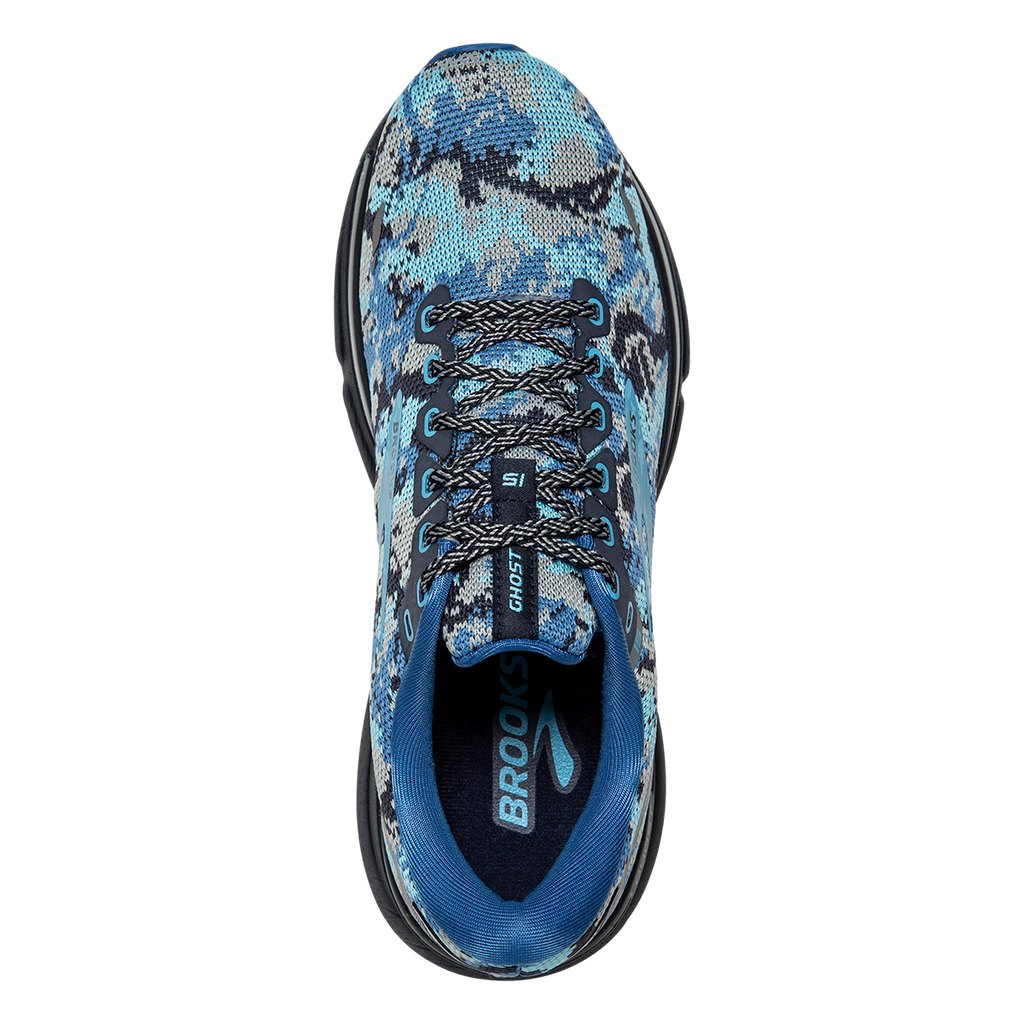 Brooks Ghost 15 Camo — Black - Ebony - Nightlife — Size B — Width 9 — Alternate View 7