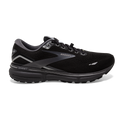 Brooks Ghost 15 GTX — Black - Blackened Pearl - Alloy — Size B — Width 6.5 — Front View