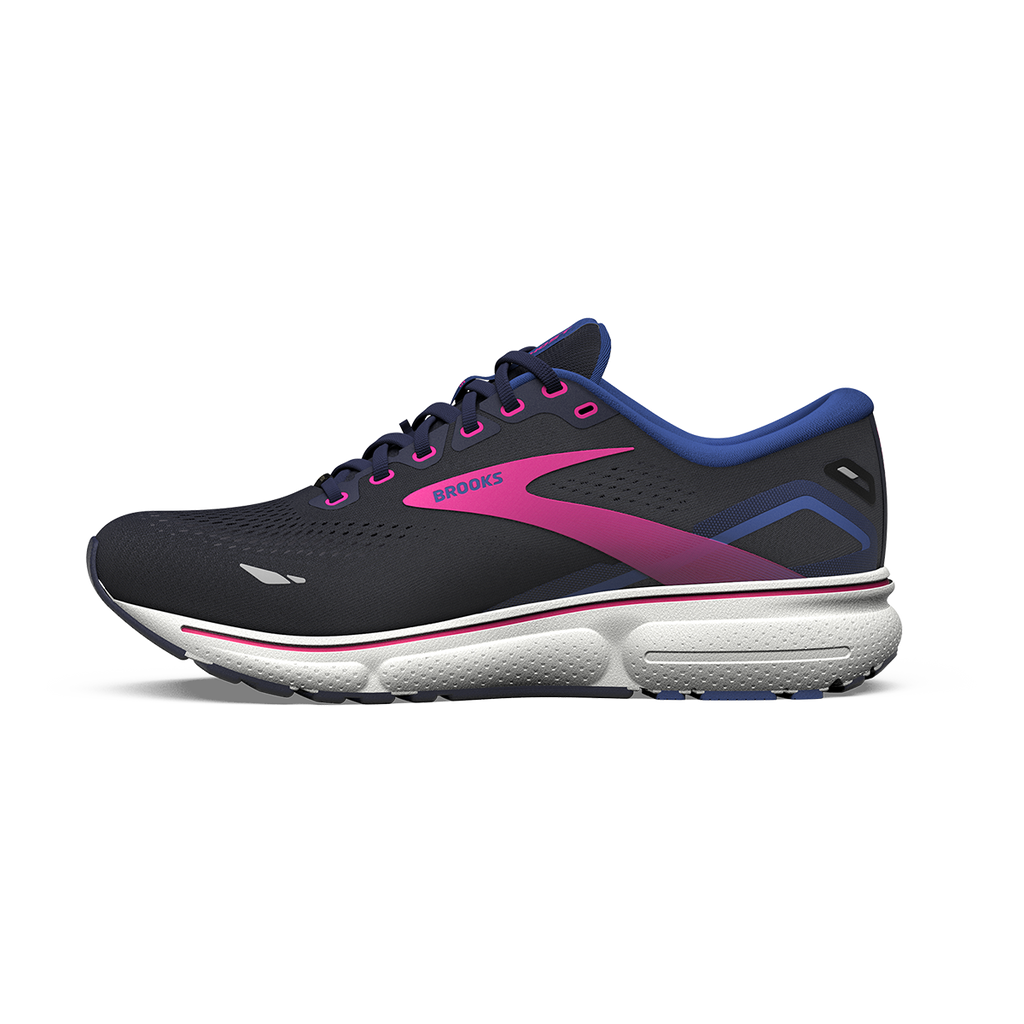 Brooks Ghost 15 GTX — Black - Blackened Pearl - Alloy — Size B — Width 6.5 — Lifestyle View