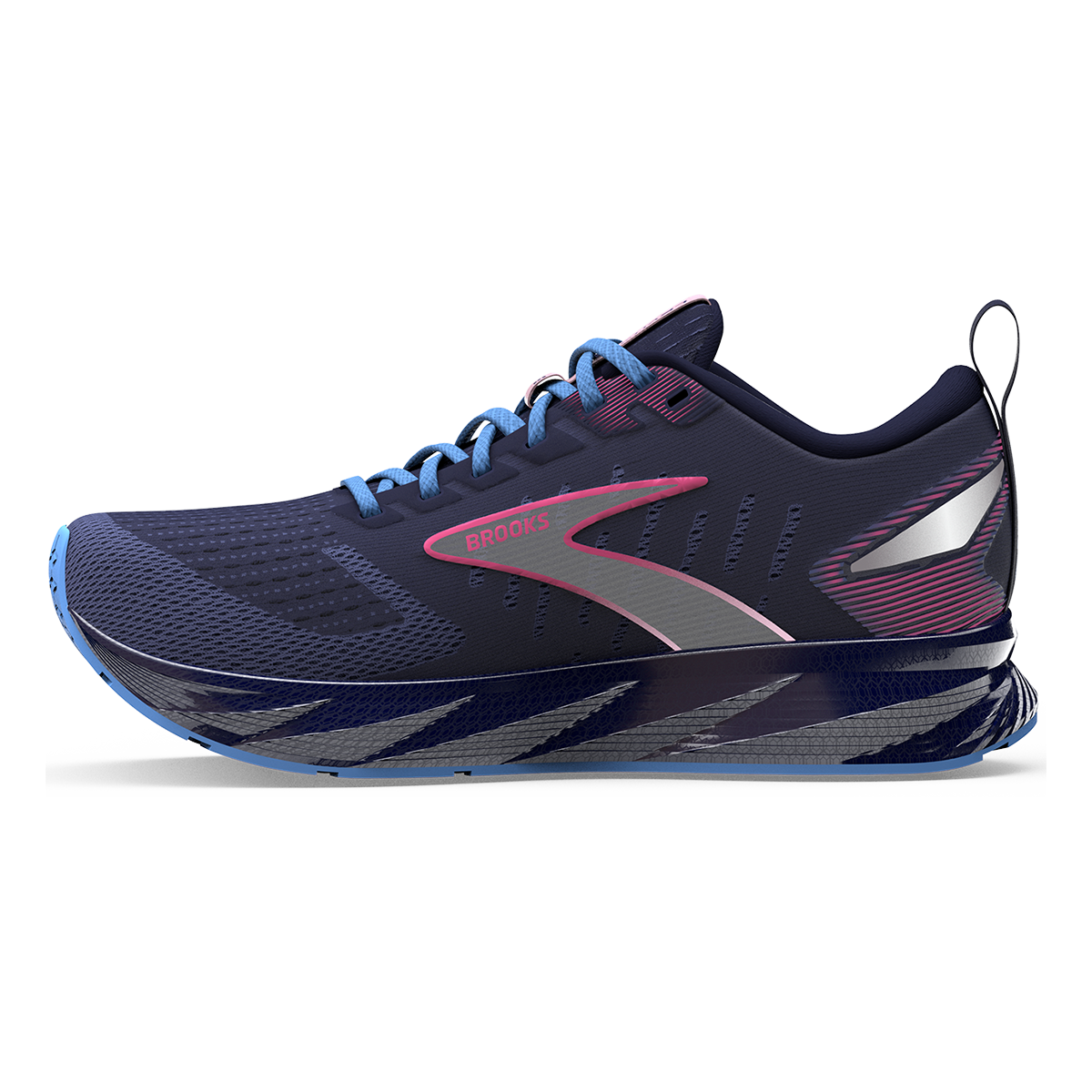 Brooks Levitate 6 — Black - Blackened Pearl - White — Size B — Width 7.5 — Alternate View 14