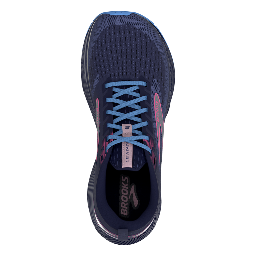 Brooks Levitate 6 — Black - Blackened Pearl - White — Size B — Width 7.5 — Alternate View 15