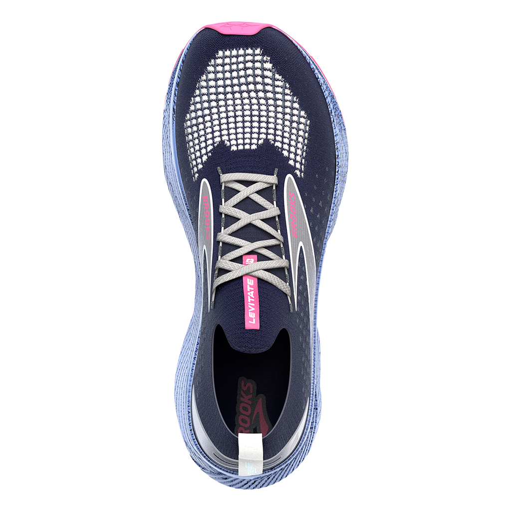 Brooks Levitate StealthFit 6 — Black - Pink — Size B — Width 7 — Alternate View 11