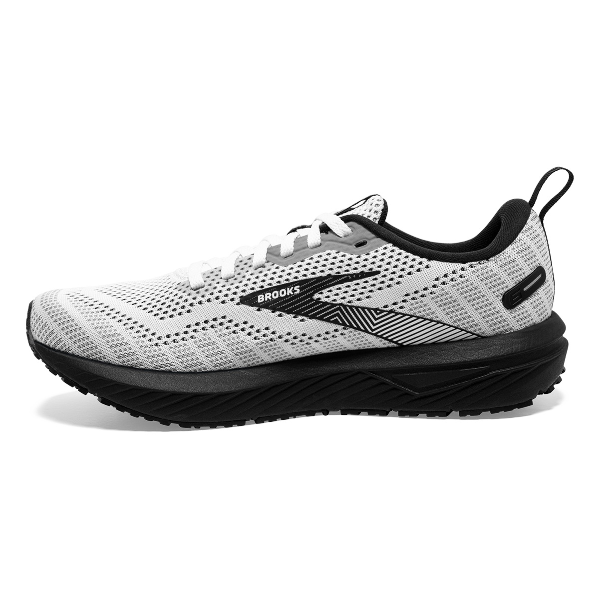 Brooks Revel 6 — Black - Blackened Pearl - White — Size B — Width 7 — Alternate View 22