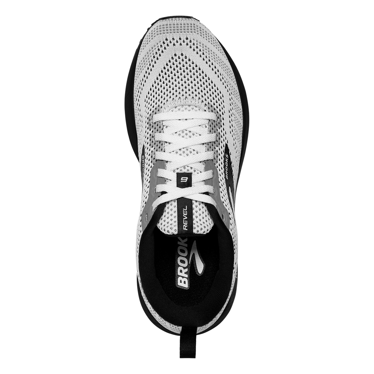 Brooks Revel 6 — Black - Blackened Pearl - White — Size B — Width 7 — Alternate View 23