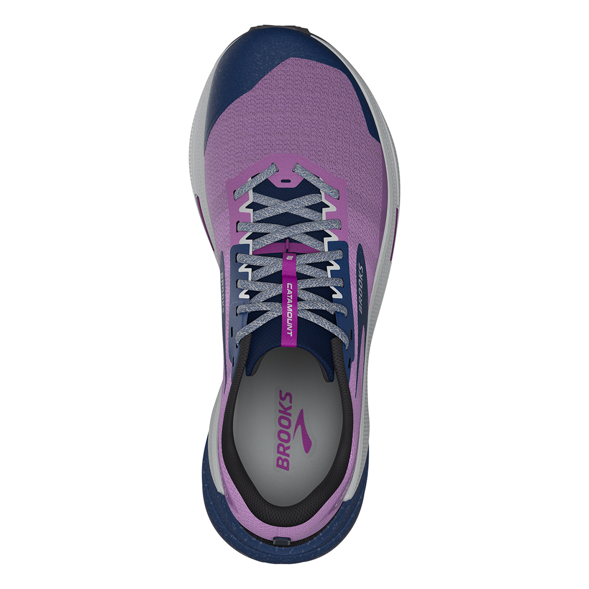 Brooks Catamount 2 — Blue - Black - Yellow — Size B — Width 7.5 — Alternate View 19