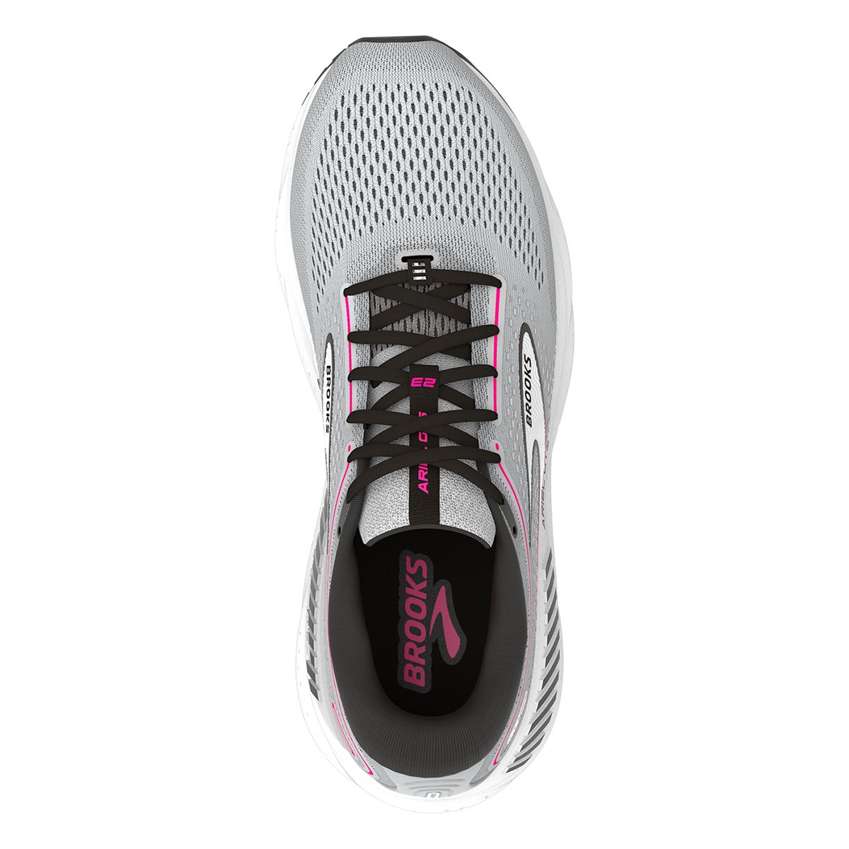 Brooks Ariel GTS 23 — Black - Grey - White — Size B — Width 6 — Alternate View 7