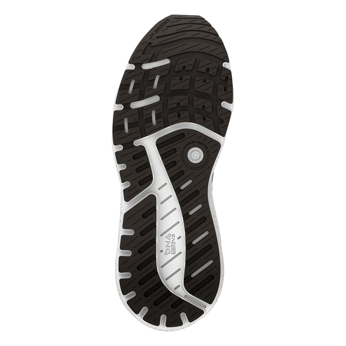 Brooks Ariel GTS 23 — Black - Grey - White — Size B — Width 6 — Alternate View 8