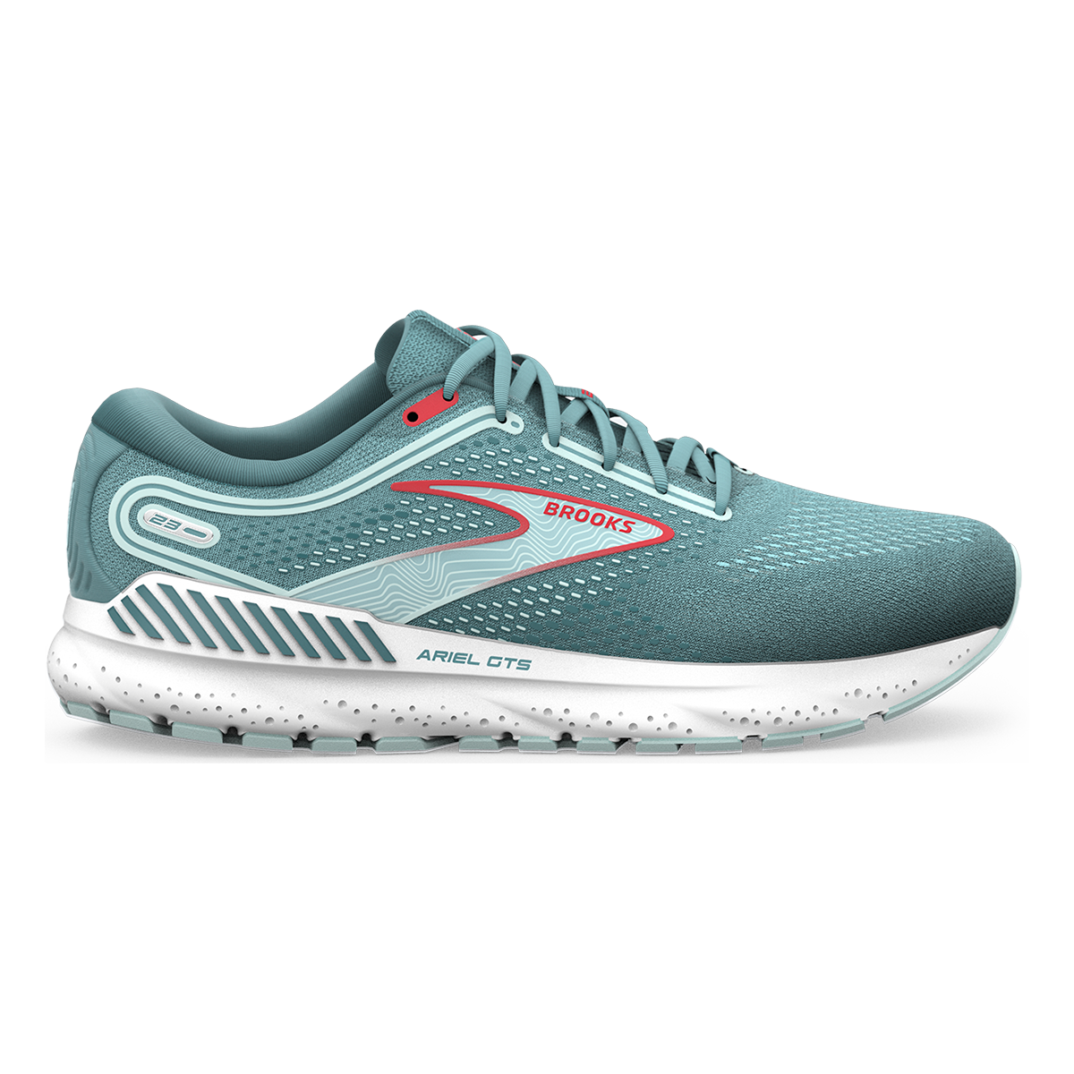 Brooks Ariel GTS 23 — Black - Grey - White — Size B — Width 6 — Alternate View 9