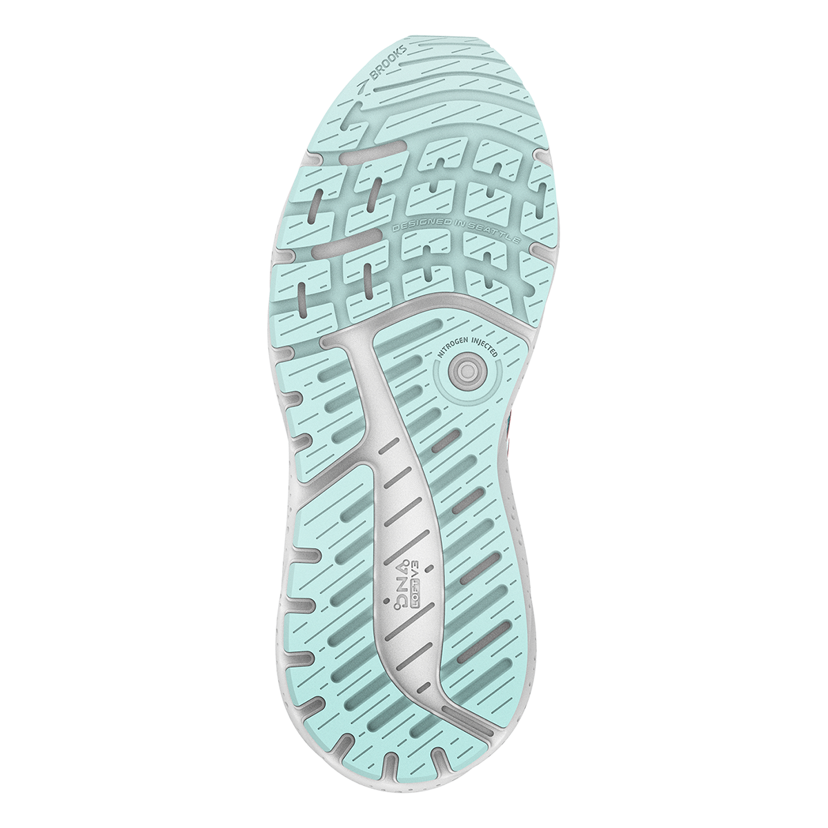 Brooks Ariel GTS 23 — Black - Grey - White — Size B — Width 6 — Alternate View 12