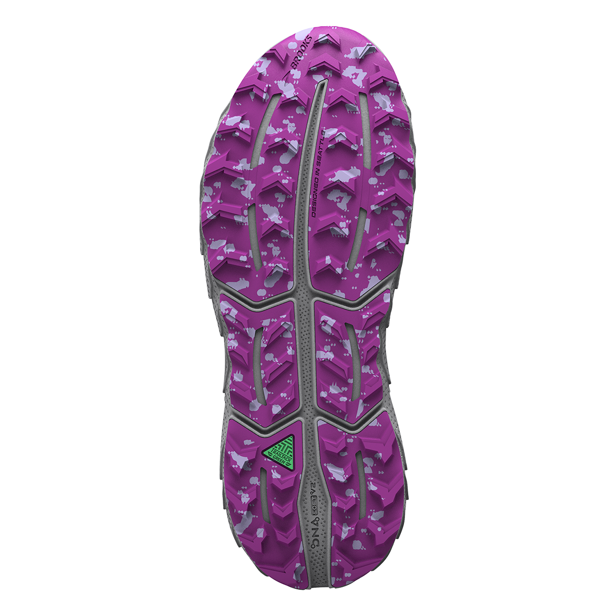Brooks Cascadia 17 — Navy - Purple - Violet — Size B — Width 8 — Alternate View 8