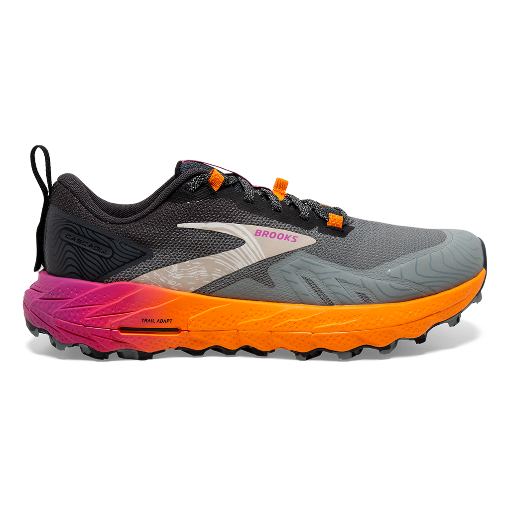 Brooks Cascadia 17 — Navy - Purple - Violet — Size B — Width 8 — Alternate View 9